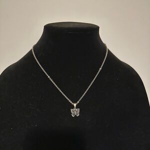 LAGOS Sterling Silver Butterfly Pendant Necklace.  Excellent condition.